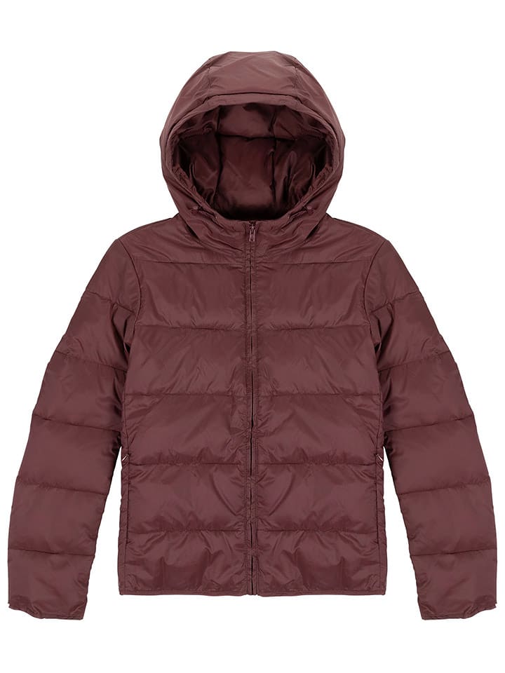Wrangler Kurtka pikowana w kolorze bordowym
