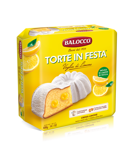 Balocco Torte in Festa Limone - włoska babka cytrynowa (400 g)