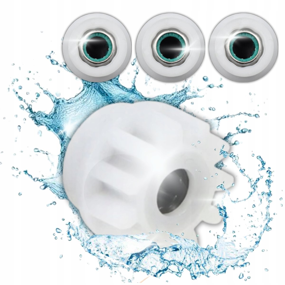 3X ZĘBATKA ŁOŻYSKO HF081412 DO MOP OBROTOWY VILEDA TURBO EASY WRING ULTRAMA