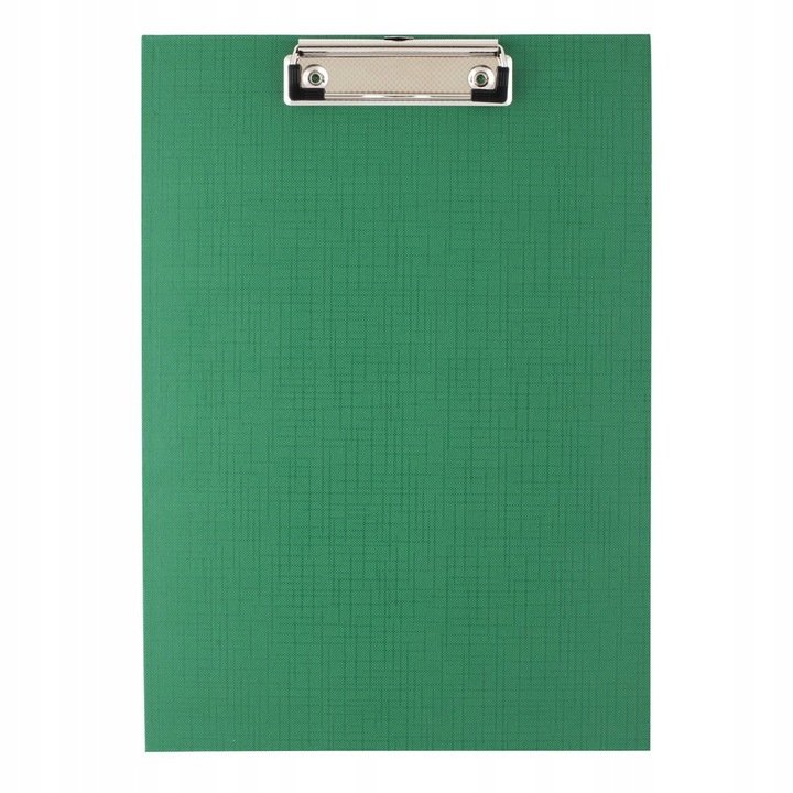Deska z klipem Clipboard A4 zielona podkładka pod dokumenty