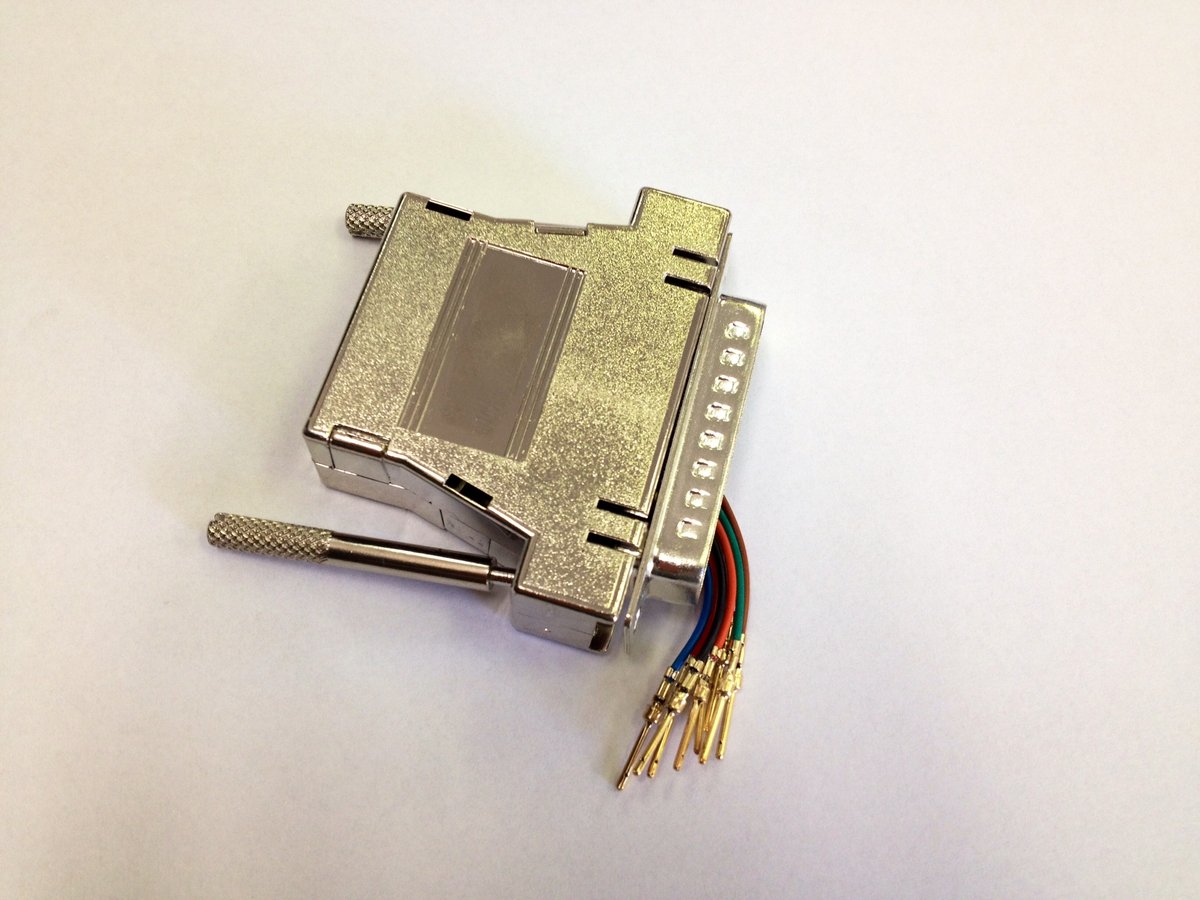 Manhattan Adapter wtyk D-Sub 25-Pin DB25 na RJ45 gniazdo