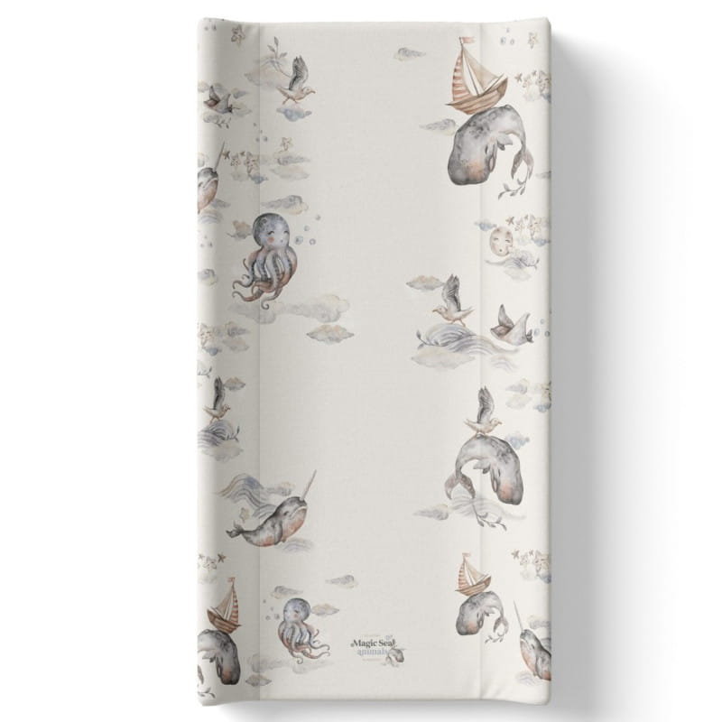 Przewijak usztywniany 50x80 Magic Sea Animals, BabySteps