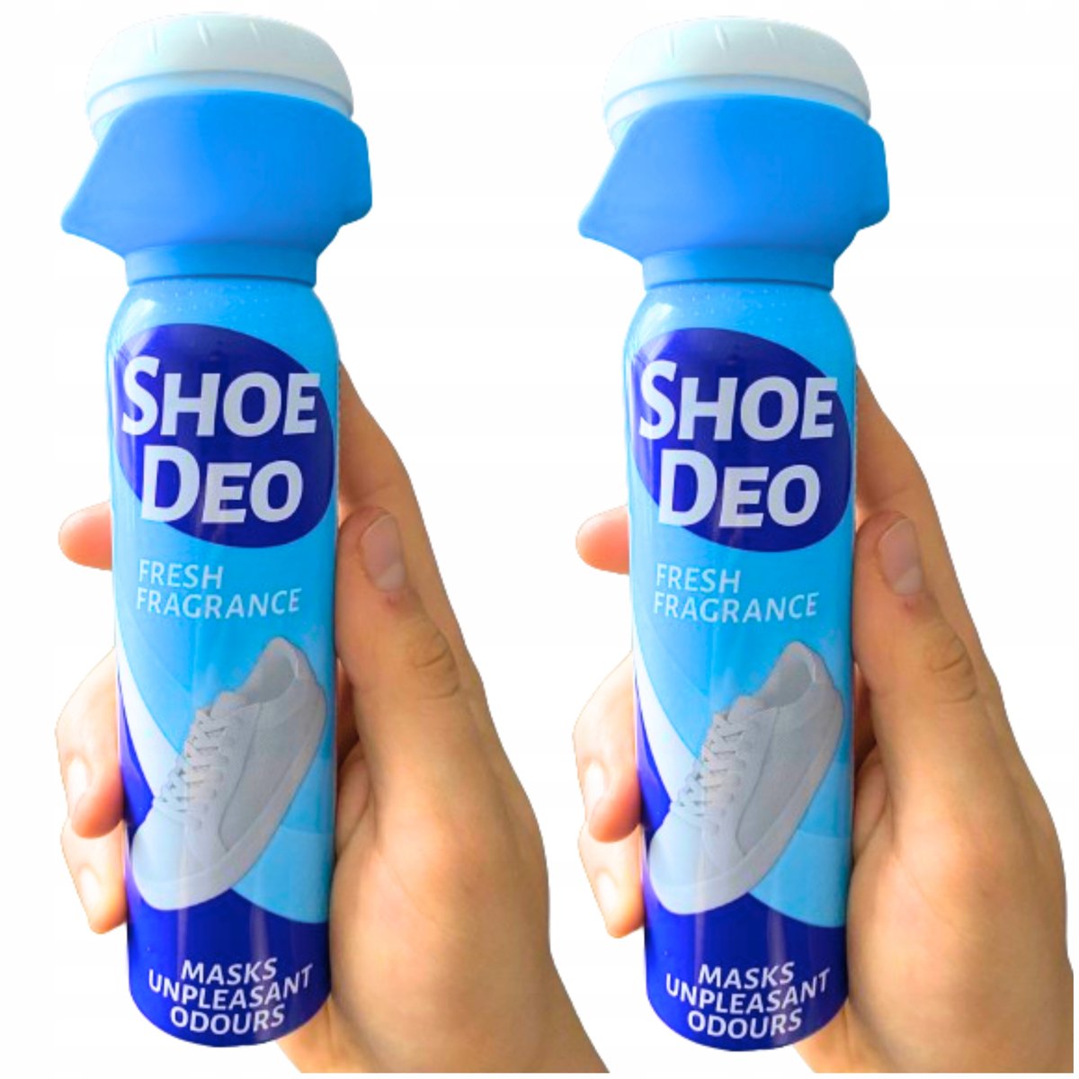2x ODŚWIERZACZ DO BUTÓW SHOE DEO 150 ML DEZODORANT DO OBUWIA