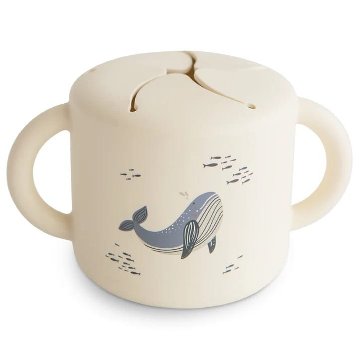 Kubek niewysypek na przekąski Whales, Mushie