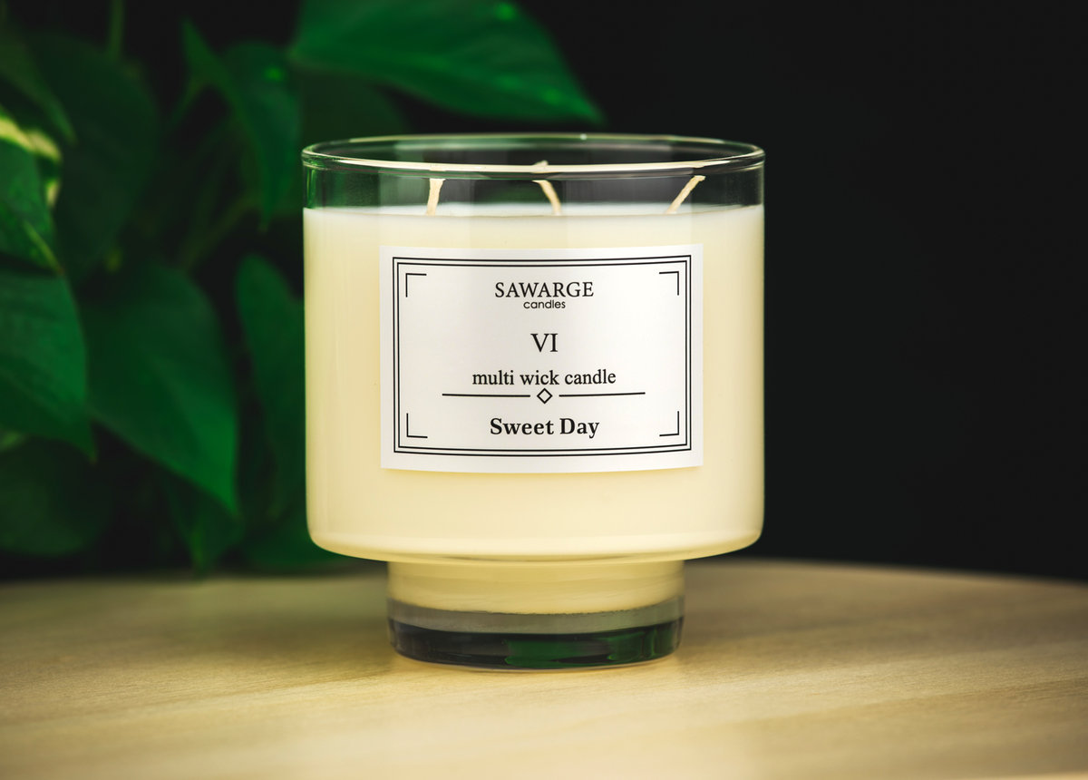 Świeca Zapachowa Sojowa No6 / Mleczne cukierki 450g/50h/Sawarge Candles