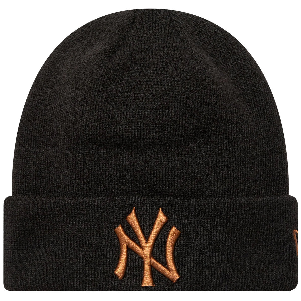 New Era League Essential New York Yankees Beanie Hat 60580722, Kobieta/Mężczyzna, Czapka, Czarny