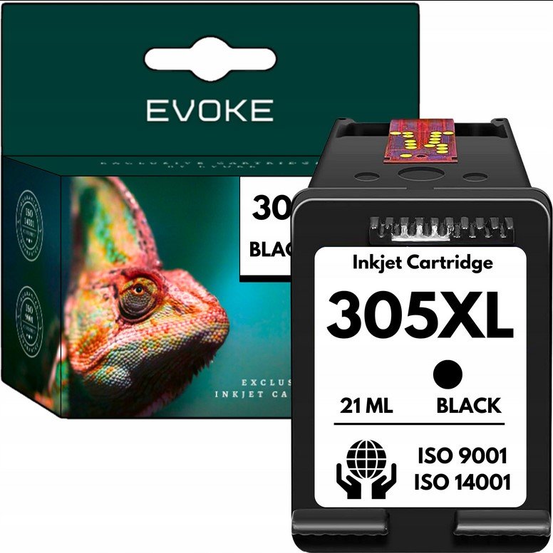 Tusz do drukarki HP 305 czarny XL zamiennik 21 ml 5x WIĘCEJ WYDRUKÓW