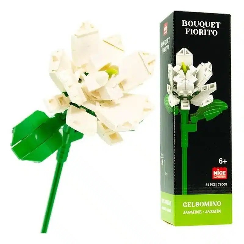 NICE KWIATY Z KLOCKÓW JAŚMIN