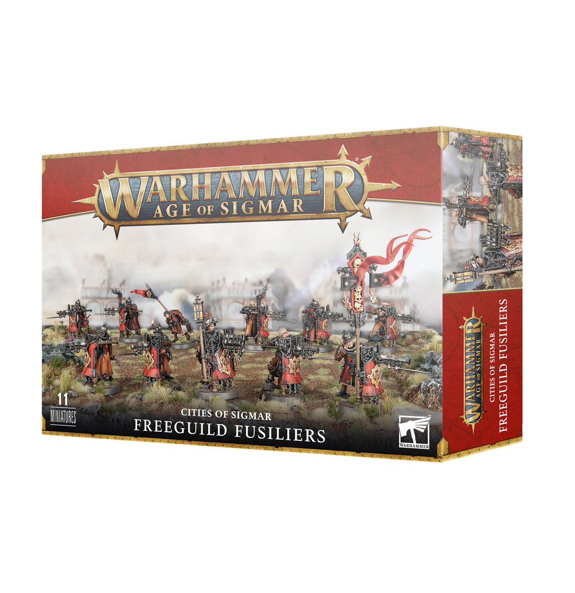 CITIES OF SIGMAR Freeguild Fusiliers Box