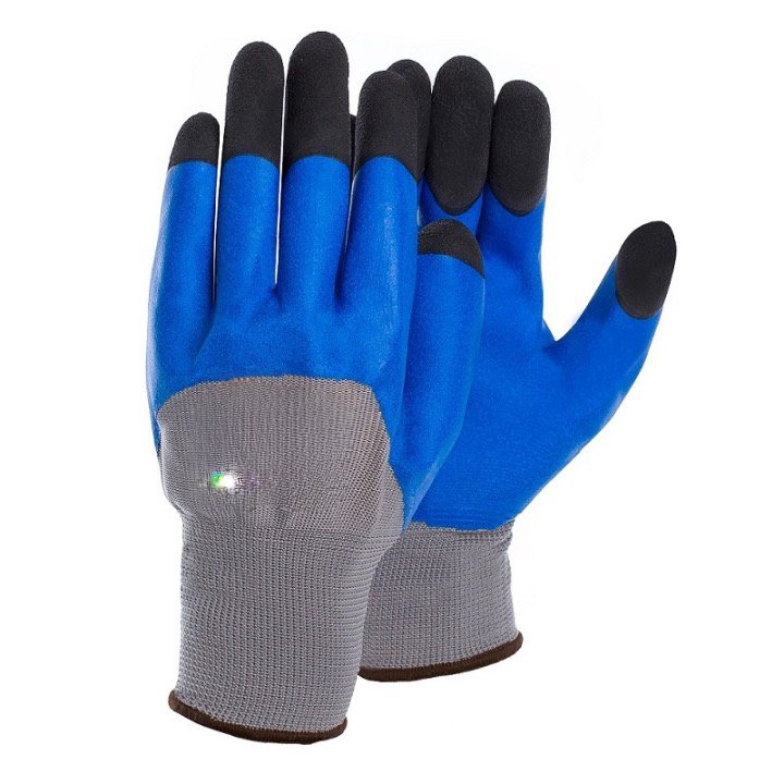 Rękawice Robocze Ochronne Spieniony Lateks Pianka FOAM Duo Air ROZM 11-XXL
