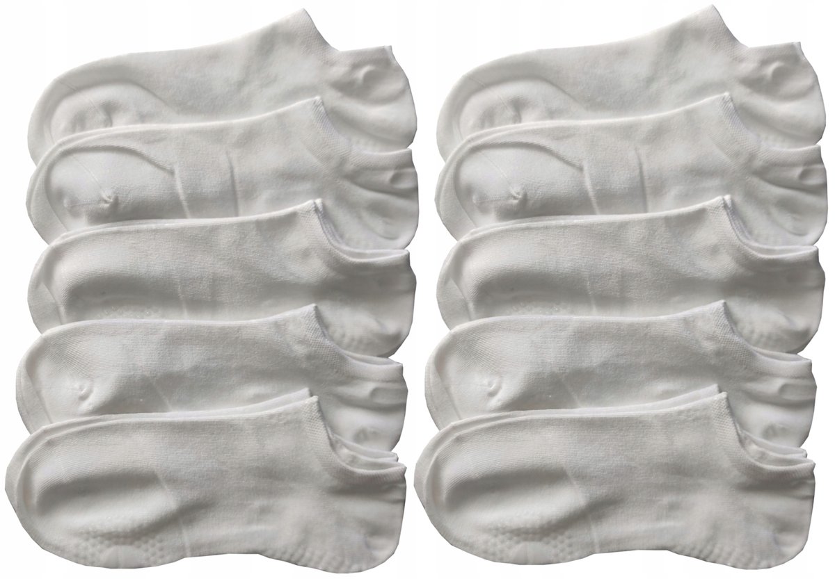 Stopki ABS Antypoślizgowe Silikon Damskie Skarpetki Bambusowe 10-PAR 35-38