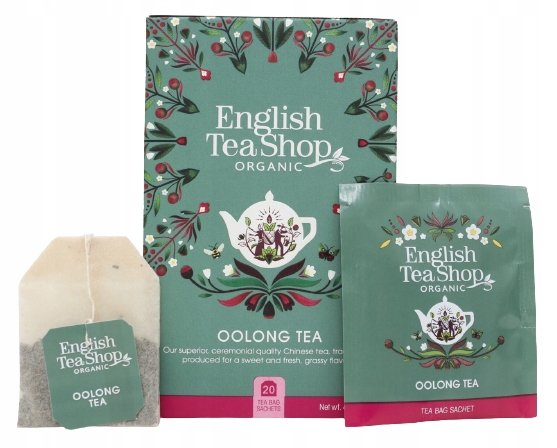 Ekologiczna Herbata Oolong 20 Saszete Unikalny Smak Niebieskiej Herbaty Bio