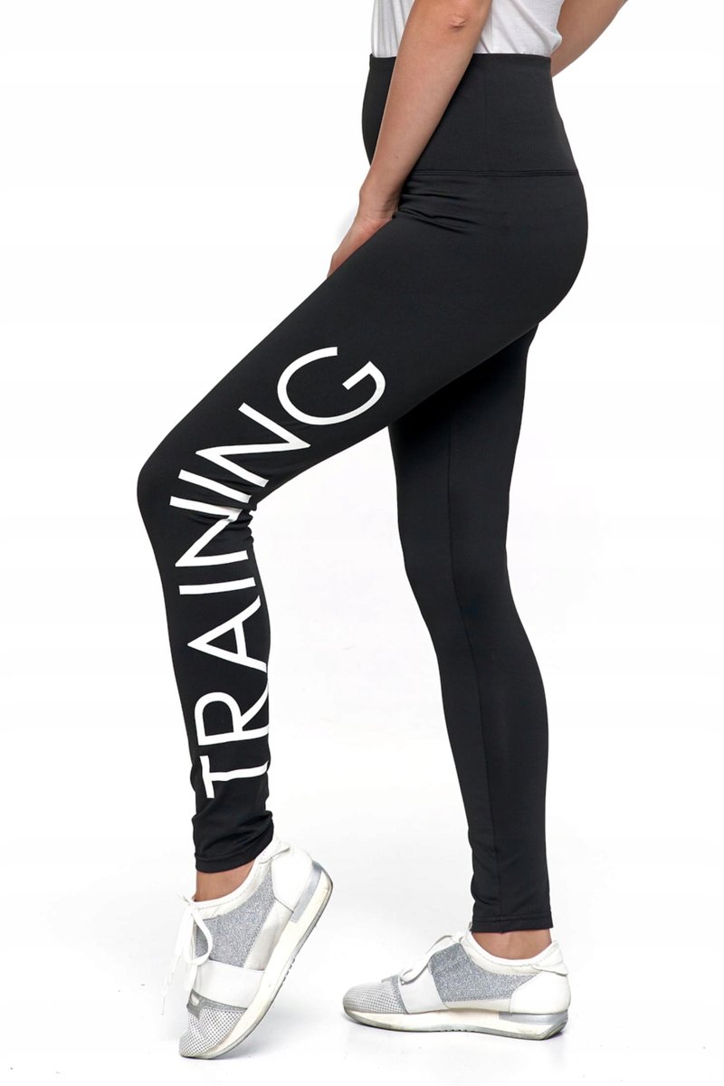 MORAJ Sportowe legginsy z Wysokim Stanem L/XL