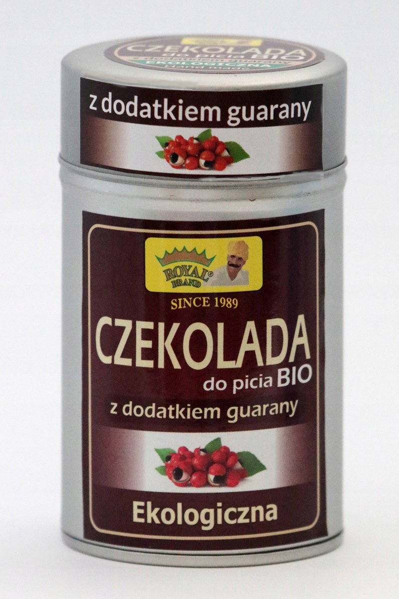 CZEKOLADA BIO Z DODATKIEM GUARANY POBUDZA JAK KAWA