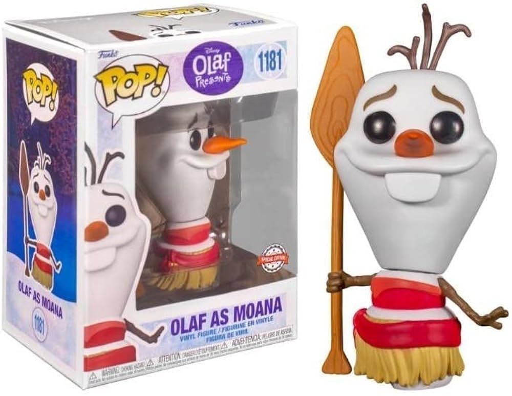 Funko POP Frozen 1181 Olaf as Moana Special Edition