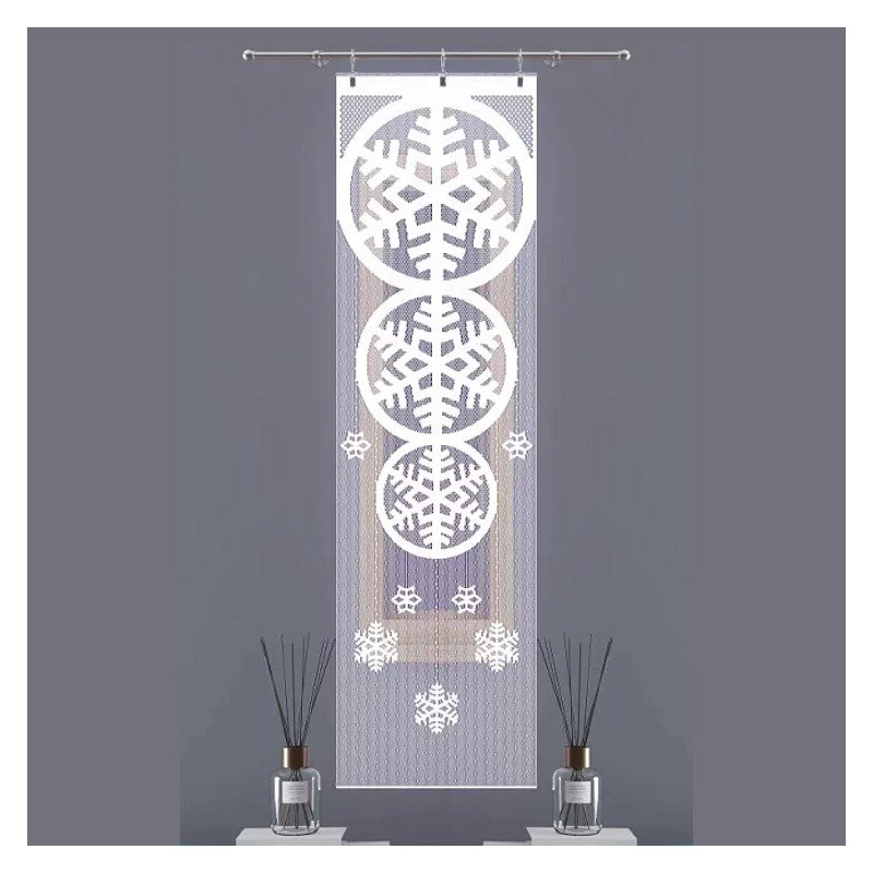 Firanka Talvi 50 x 165 cm DomoweTekstylia WN95T9 165