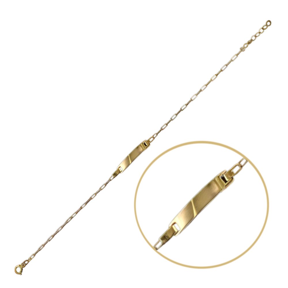 MINET Elegancka złota bransoletka Au 585/1000 1,70g
