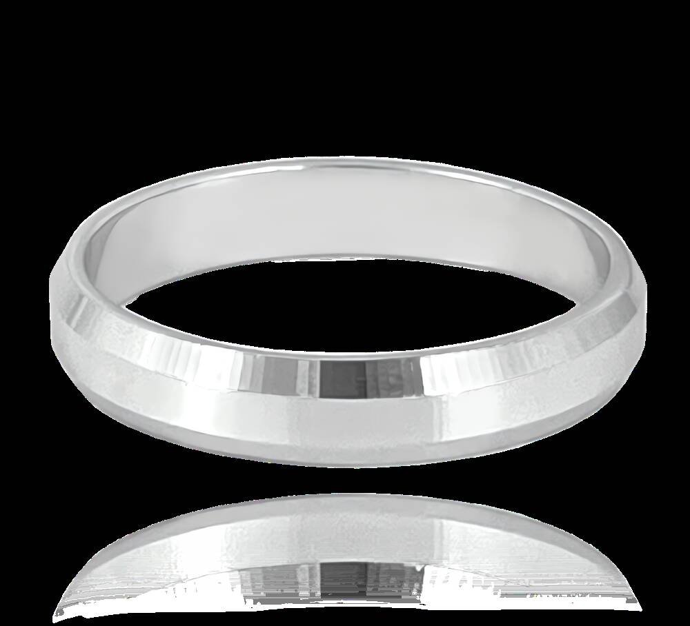 MINET+ Srebrna obrączka 4.5 mm - rozmiar 17