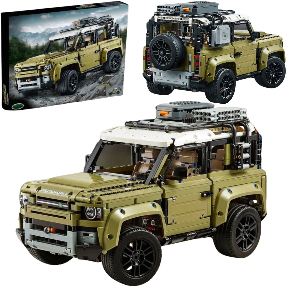 Klocki Konstrukcyjne Land Rover Defender Samochód Terenowy Techniczny 2573