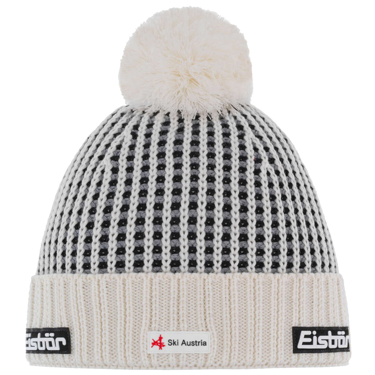 Eisbar Flow OS Pompon MÜ RL SKA E33119-099, Kobieta/Mężczyzna, Czapka, Beżowy