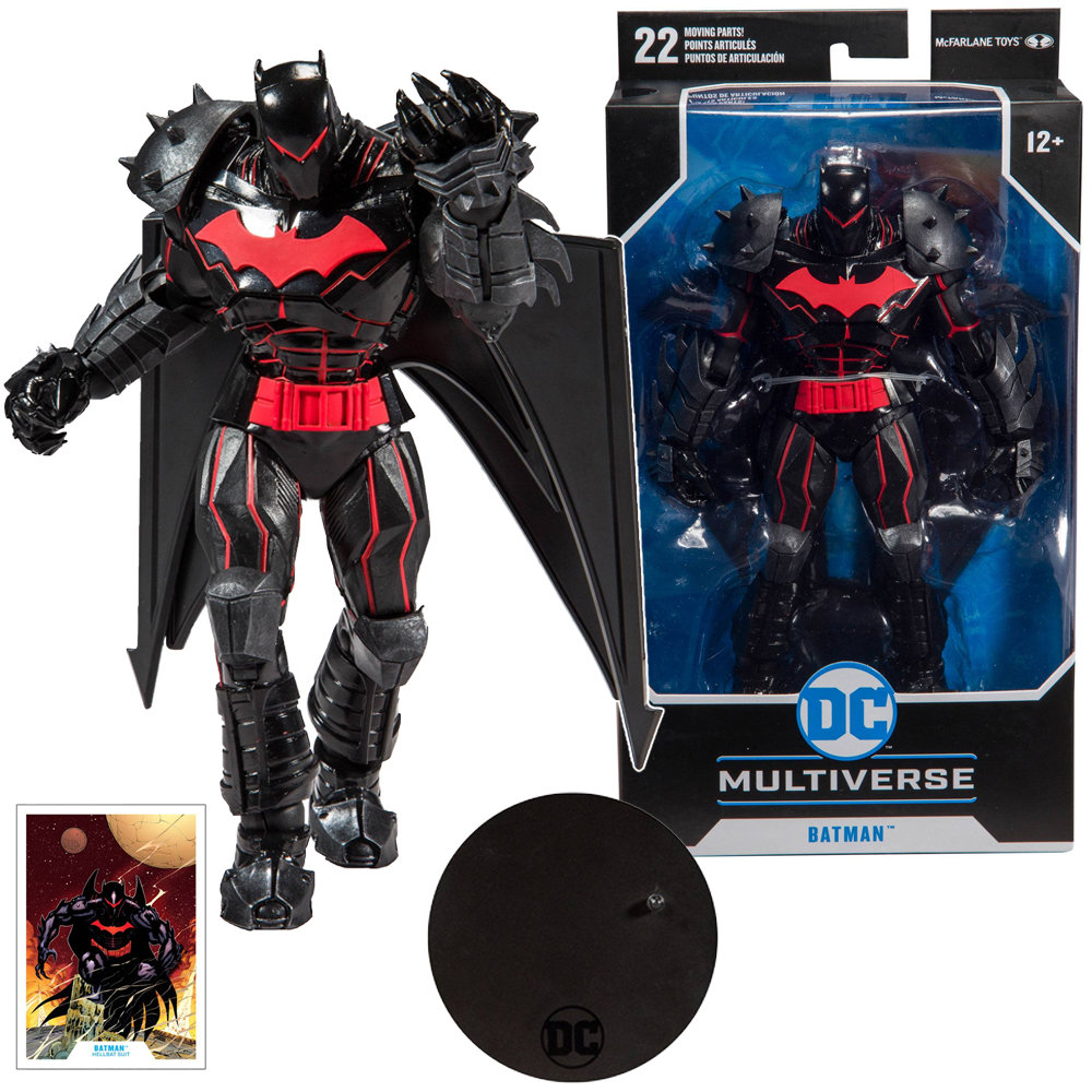 FIGURKA BATMAN HELLBAT SUIT DC MCFARLANE 18CM ORYGINALNA KOLEKCJONERSKA