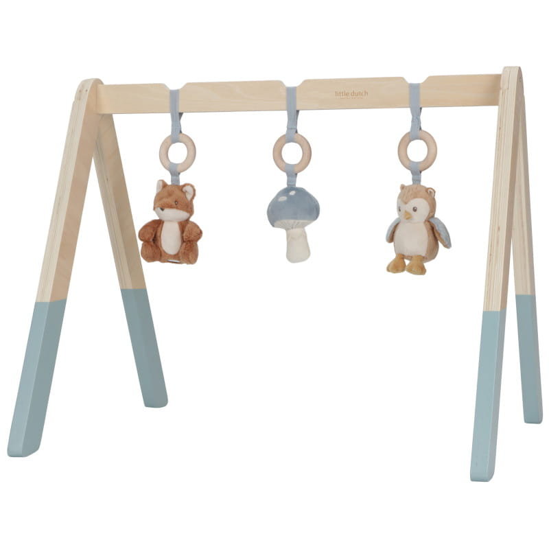 Pałąk edukacyjny interaktywny Baby Gym Forest Friends, Little Dutch