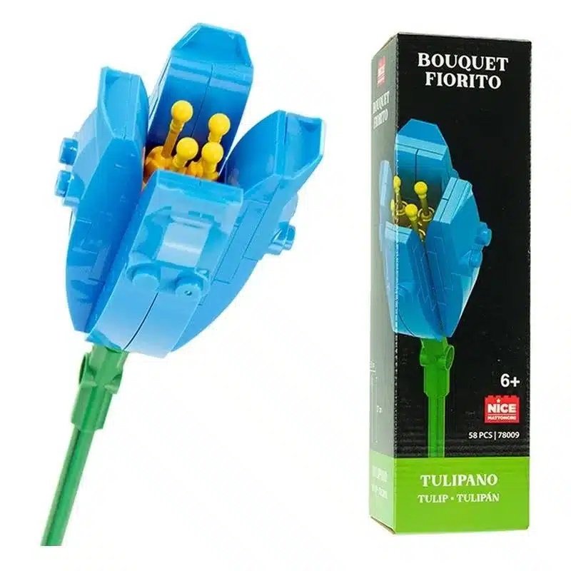 NICE KWIATY Z KLOCKÓW TULIPAN