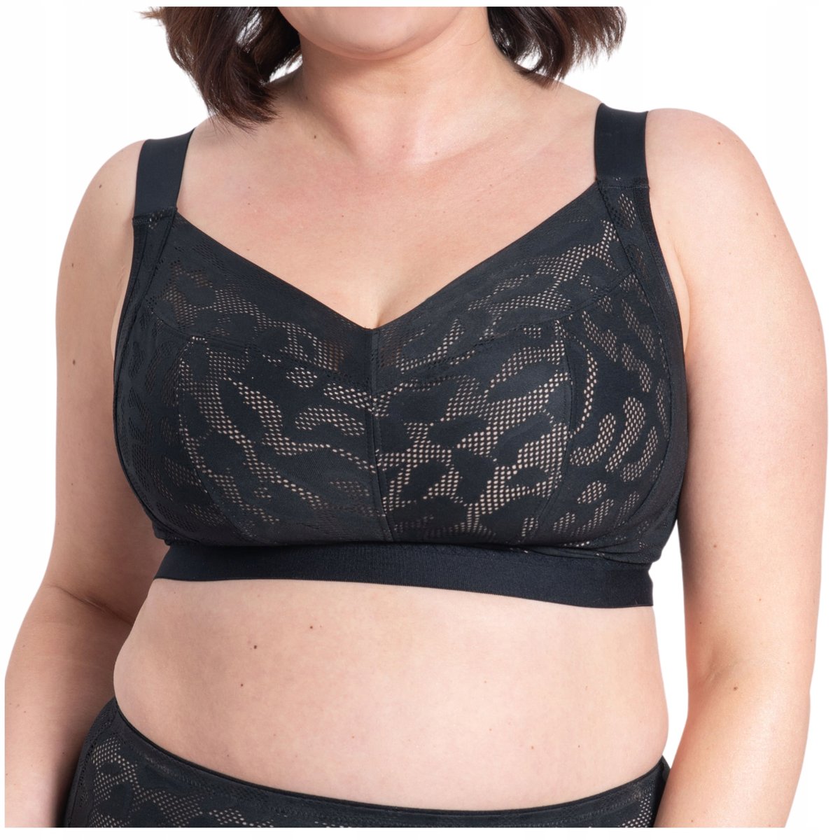 Biustonosz wygodny sportowy miękki soft bez fiszbin Samanta ALEX A530 75G