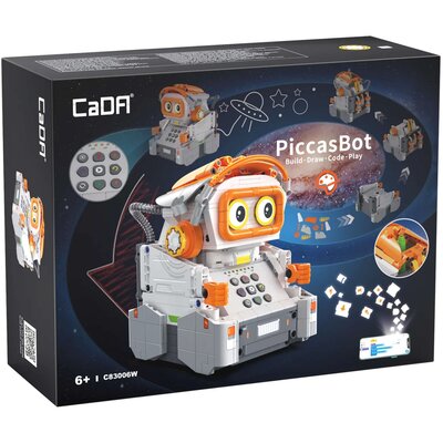 KLOCKI KONSTRUKCYJNE Robot malujący PiccasBot interaktywny 461el. - CADA