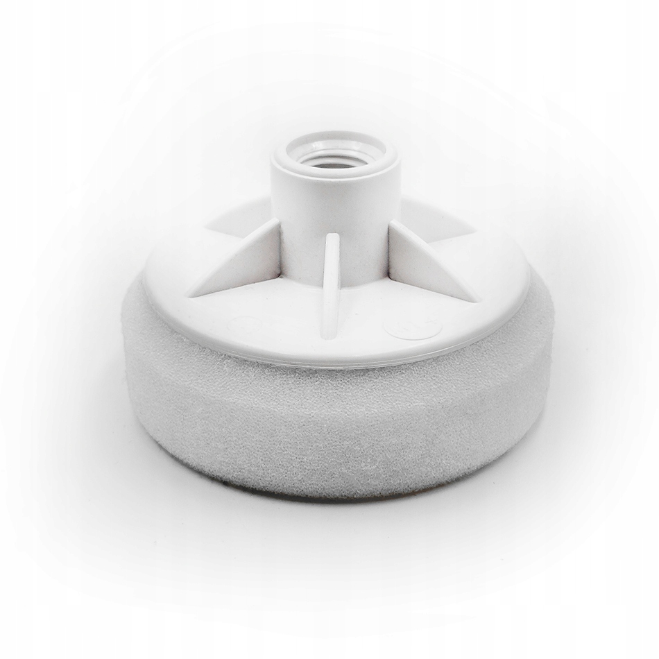 Gąbka Pad Polerski 80mm Mini M14 Biała Trzpień