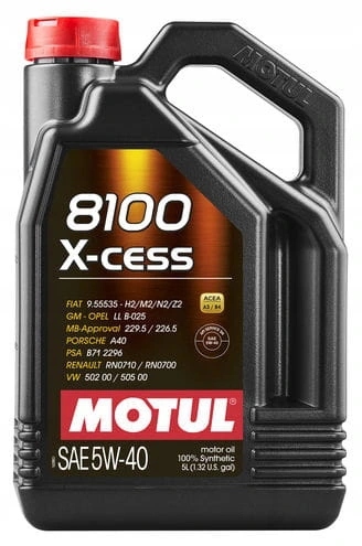 Motul 8100 X-cess 5W40 Bmw 5L