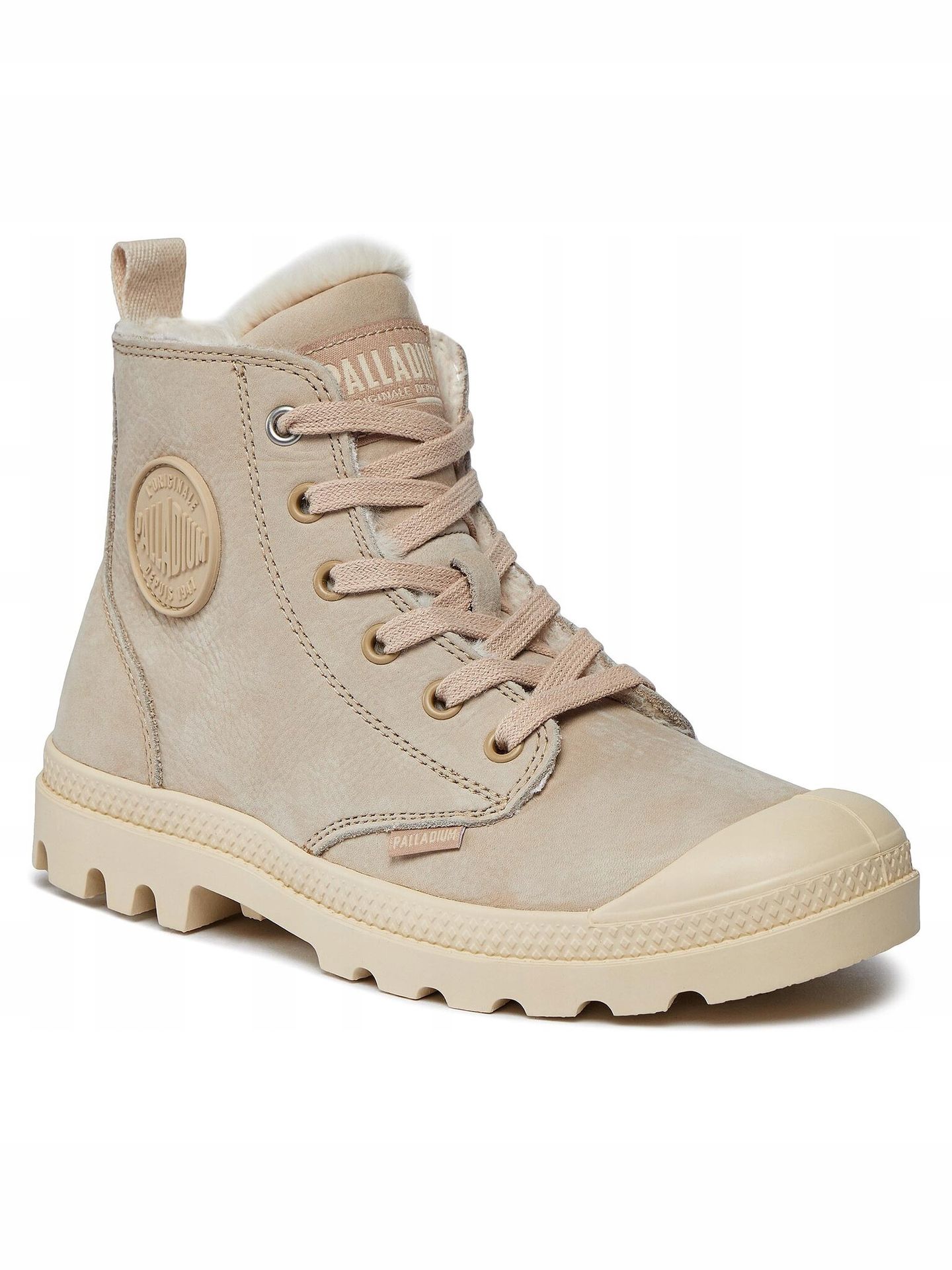 Palladium Trapery Pampa Hi Zip Wl 95982-271-M Beżowy