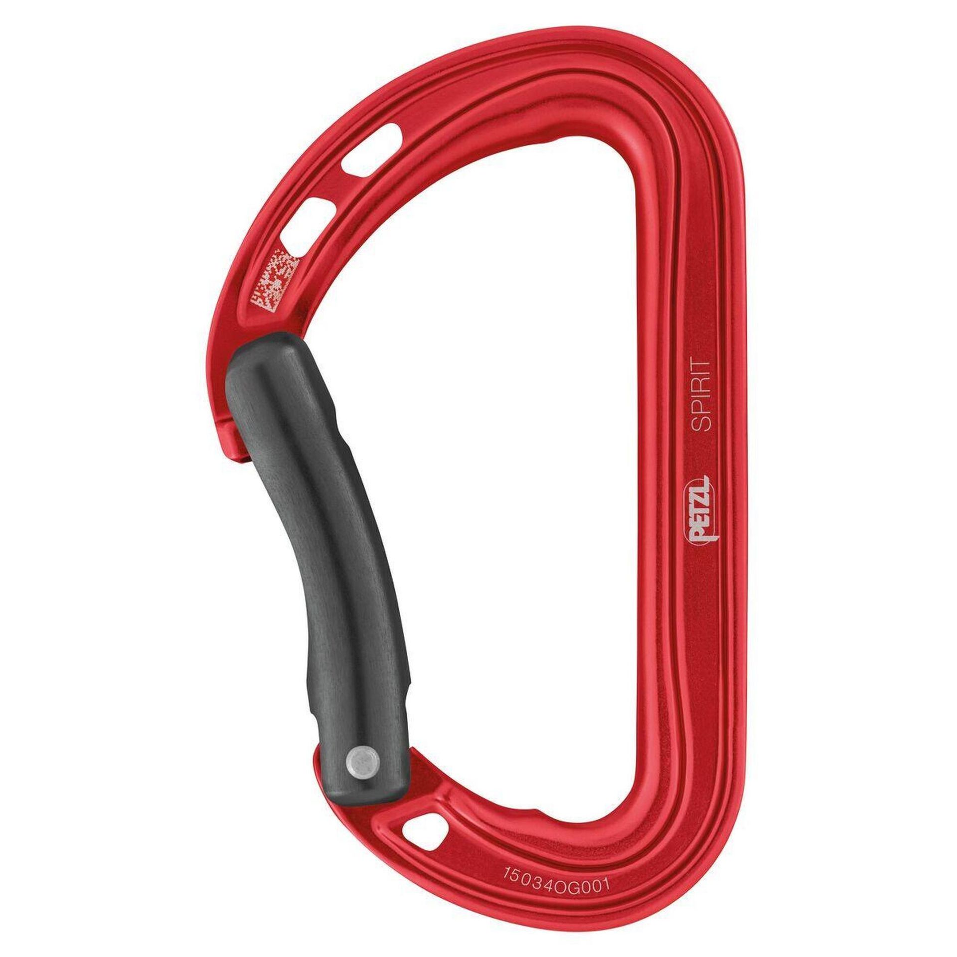 Karabinek wspinaczkowy Petzl Spirit - red