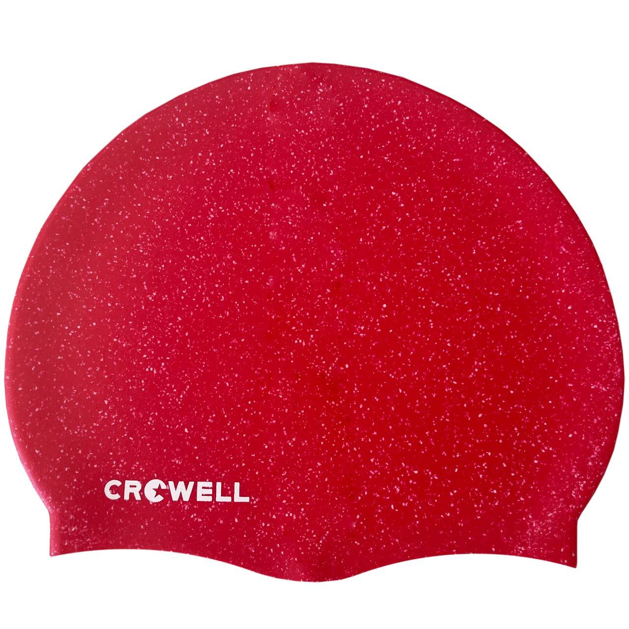 Czepek pływacki silikonowy Crowell Recycling Pearl czerwony kol.9 Lumarko!