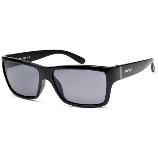 Arctica Czarne okulary S-210 klasyczne z polaryzacją S-210