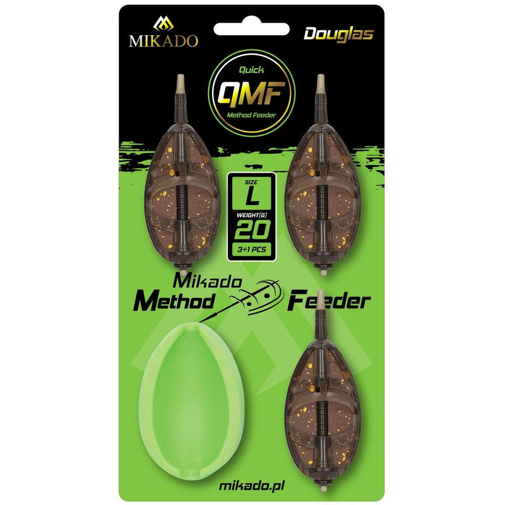 Koszyk do metody MIKADO Feeder Douglas Q.M.F. System L 3x60g + Foremka