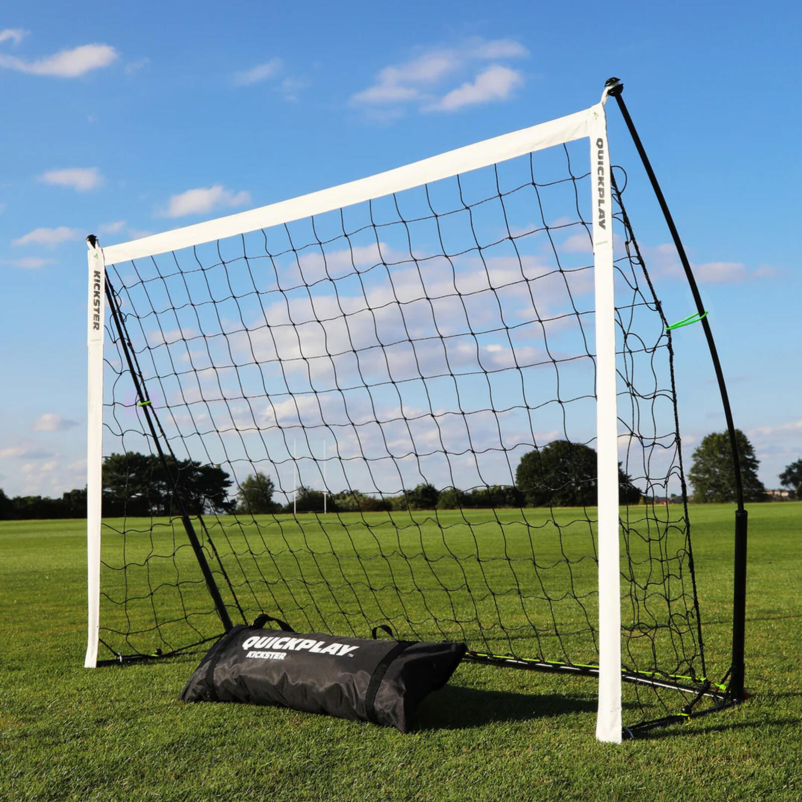 Bramka do piłki nożnej QuickPlay Kickster 150 x 100 cm black/white WYSYŁKA W 24H 30 DNI NA ZWROT
