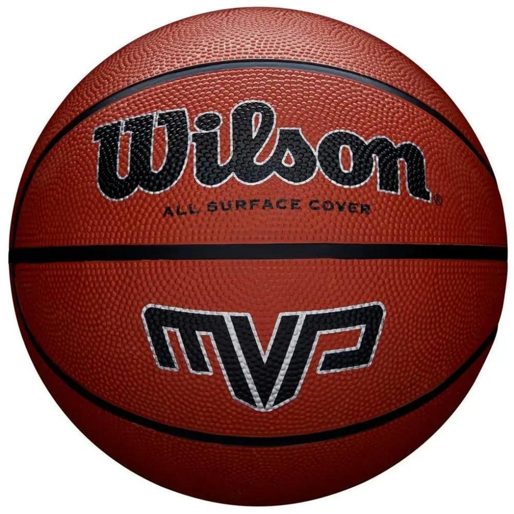 WILSON MVP Series piłka do koszykówki, brązowy, 38