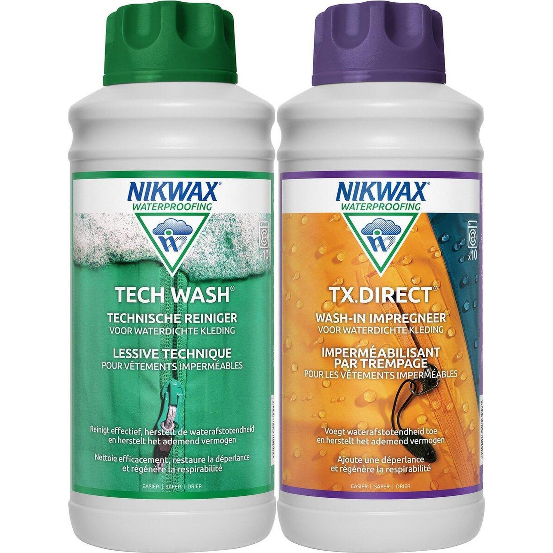 Impregnacja Nikwax Zestaw Tech Wash a TX.Direct (1000 + 1000ml)