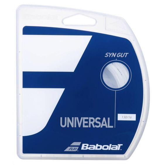 Naciąg Tenisowy Babolat Syn Gut Universal 1.25 Biały