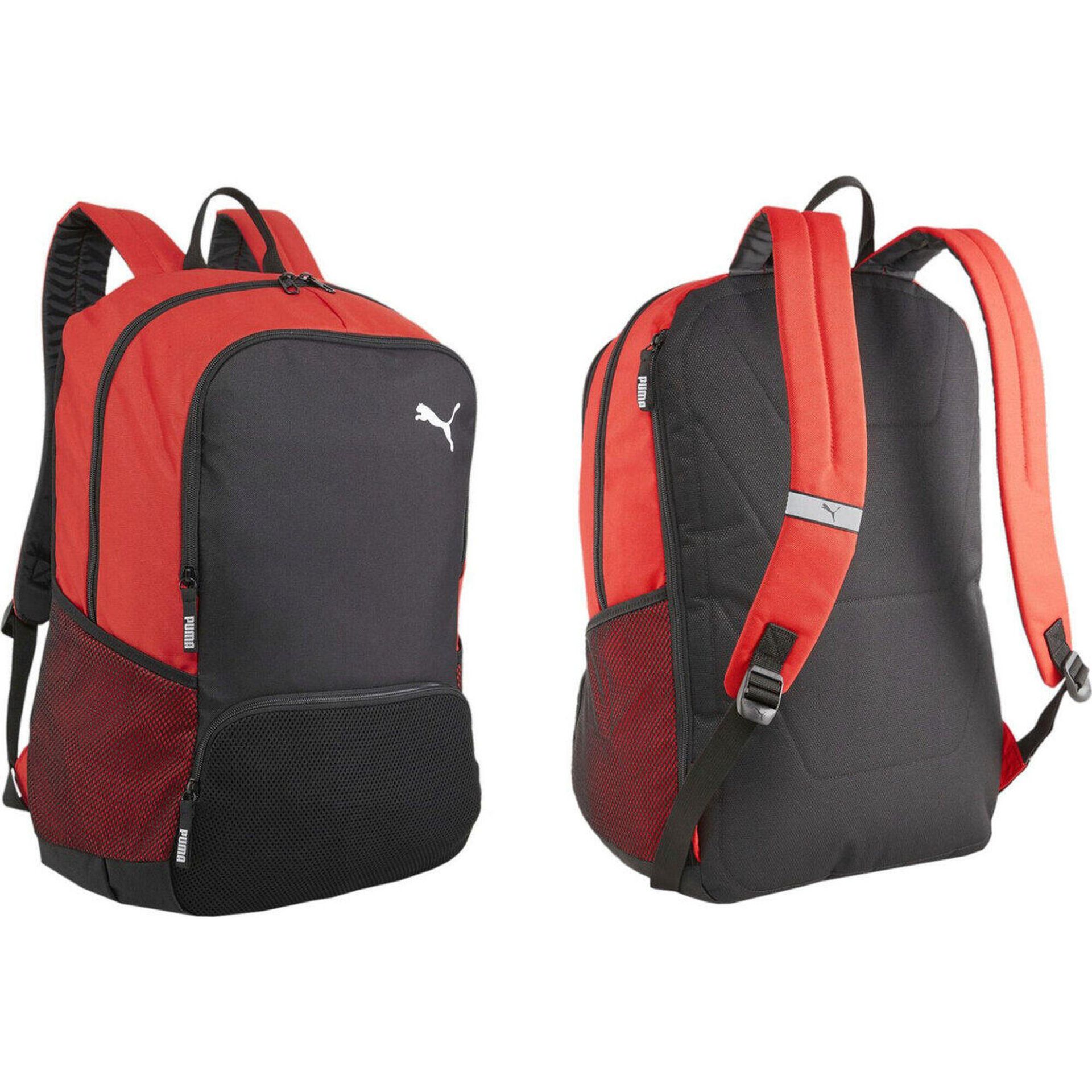 Plecak Puma Team Goal Premium 90458 (kolor Czarny. Czerwony)
