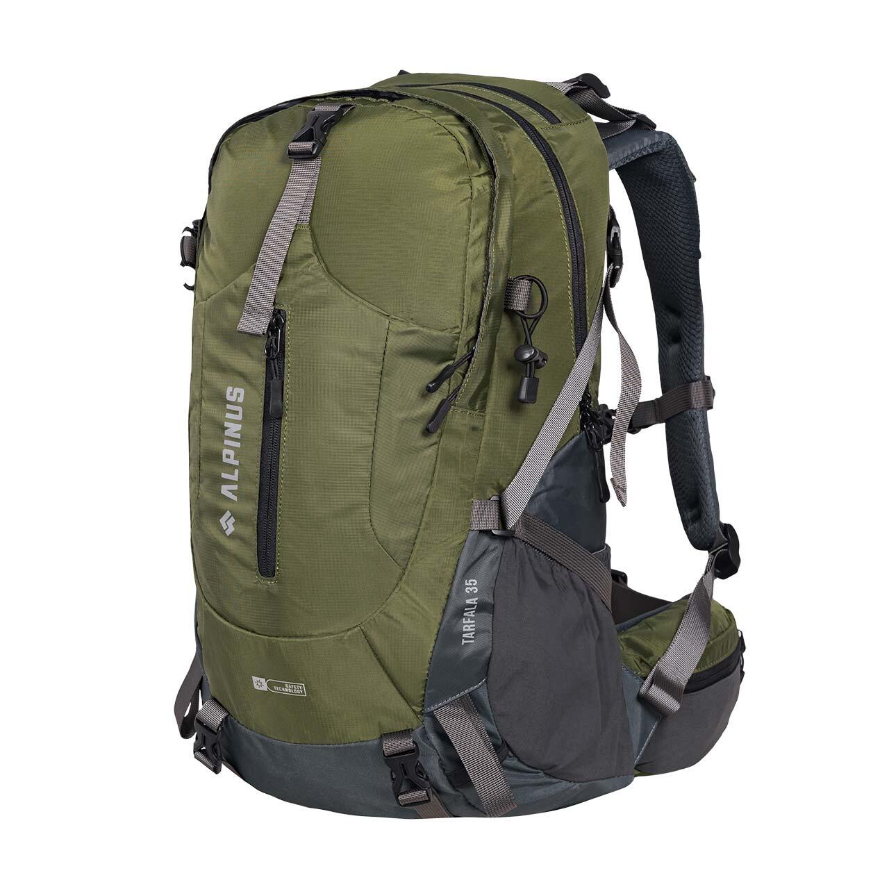 Plecak turystyczny Alpinus Tarfala 35L zielony
