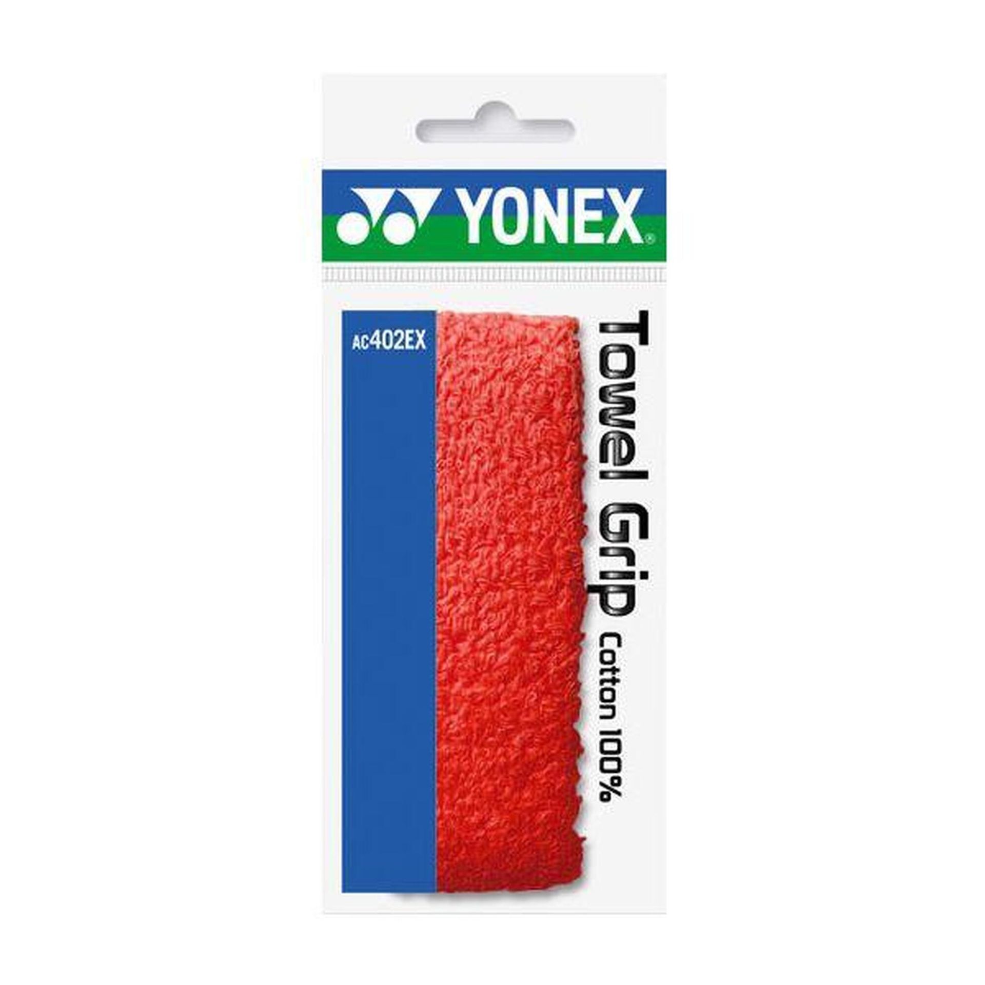 Yonex frotte Owijka rękojeści rot1er over Grip, czerwony, One Size AC402-rd