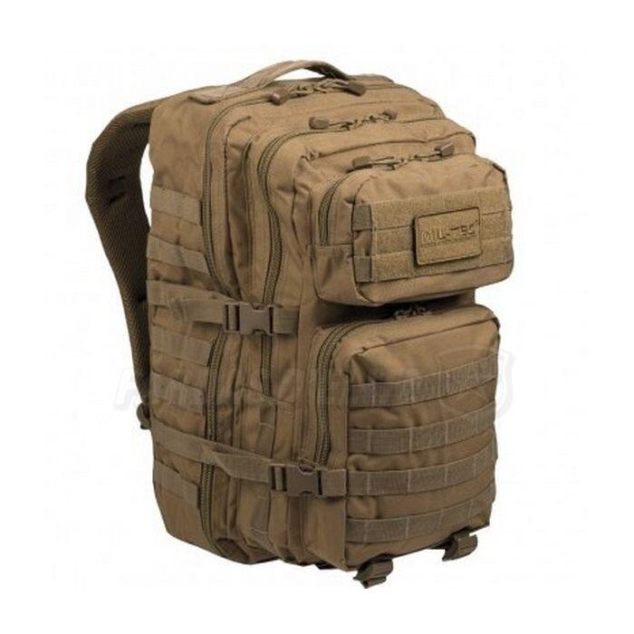 Mil-Tec Plecak wojskowy 2-komorowy Assault Large 36 Coyote roz uniw 14002205) 14002205