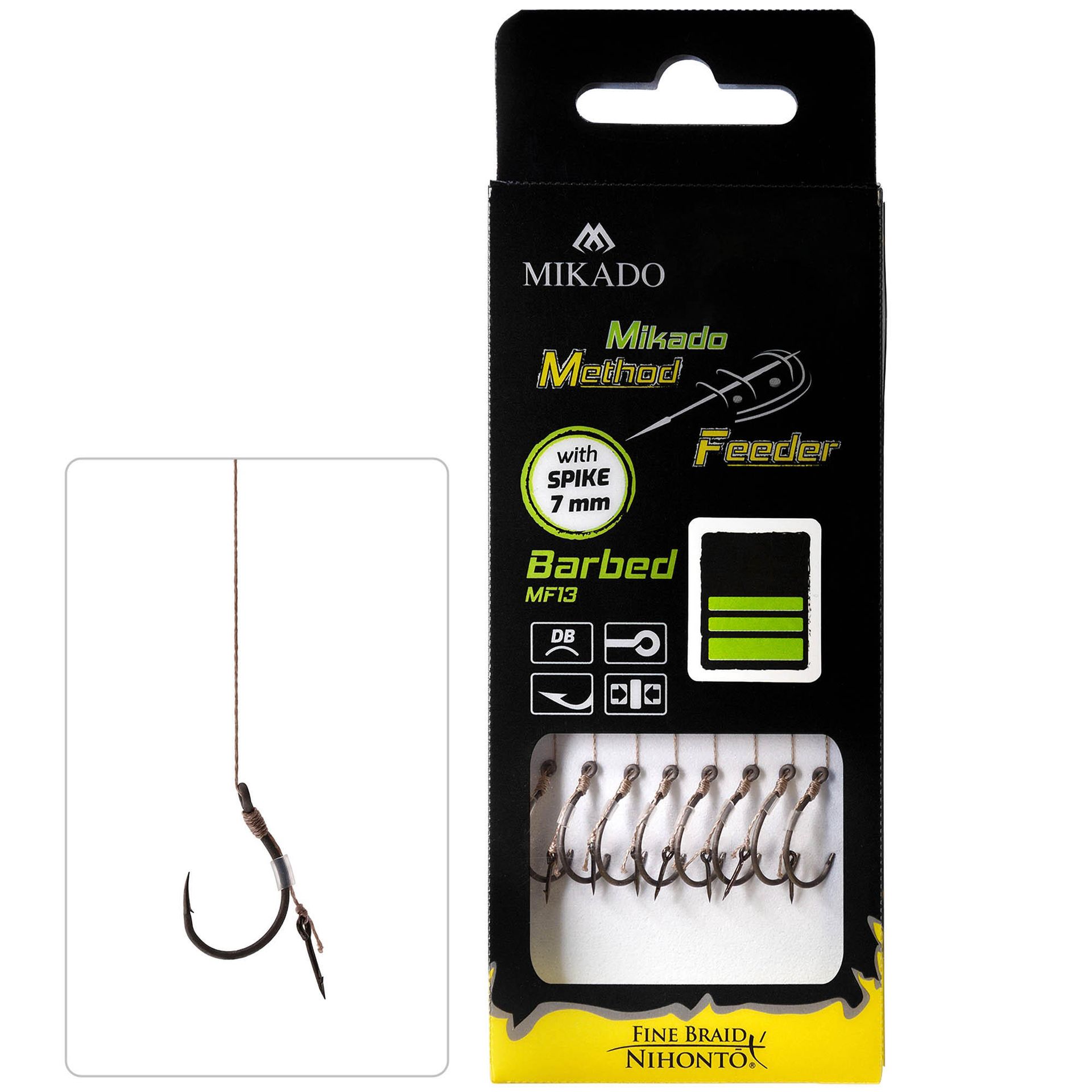 Przypon MIKADO Method Feeder HMFB213I-8 0.14 mm / 10 cm