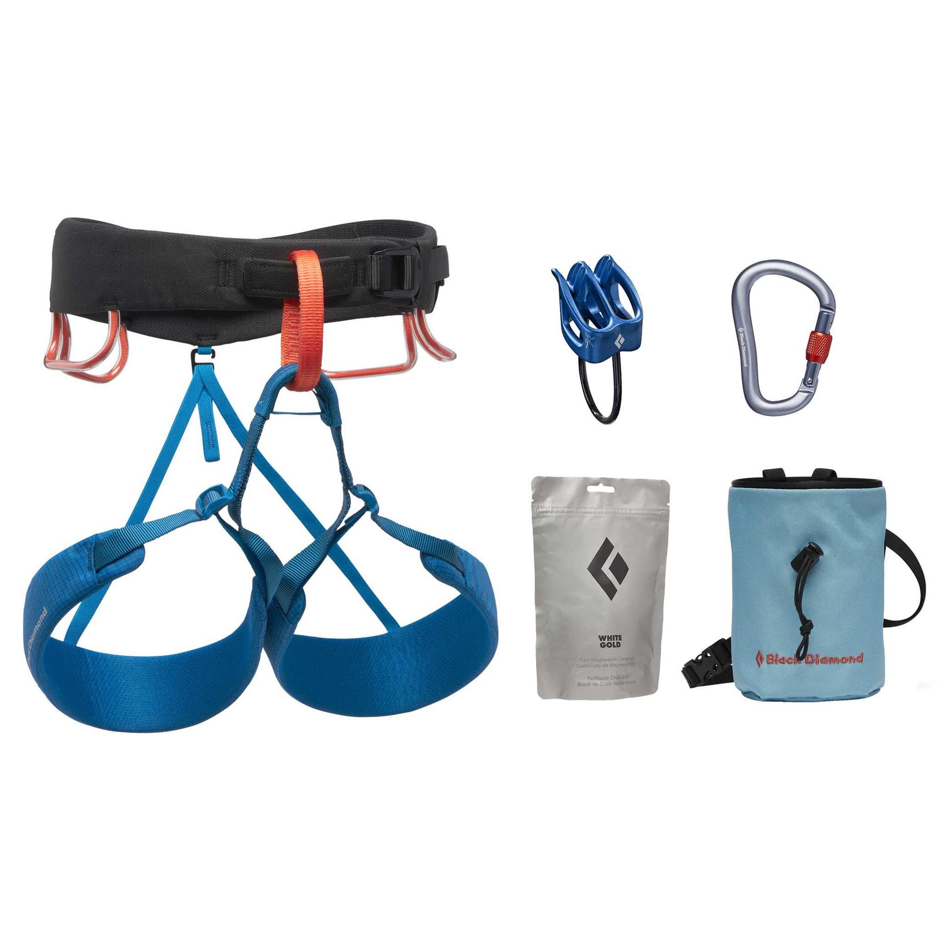 Zestaw Black Diamond Momentum Harness Package