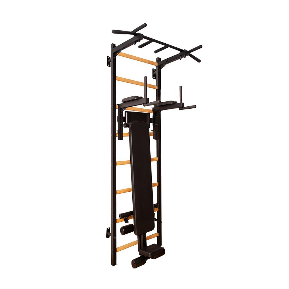Drabinka gimnastyczna BenchK 223B black matte/oak WYSYŁKA W 24H 30 DNI NA ZWROT