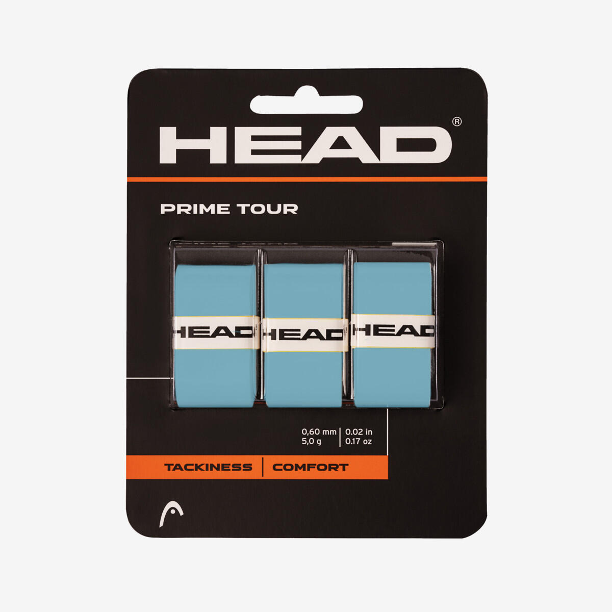 Owijki tenisowe wierzchnie Head Prime Tour x3 - niebieska