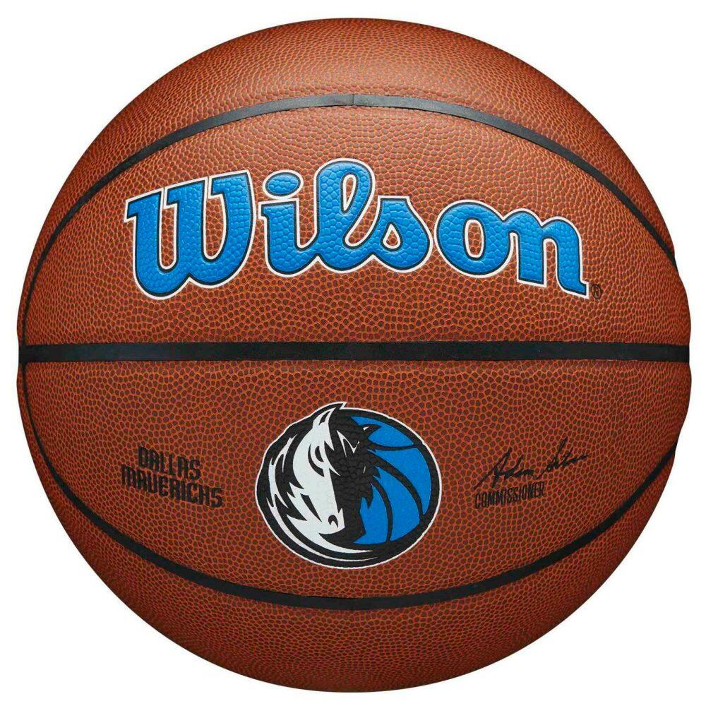 Piłka do koszykówki Wilson NBA Team Alliance Dallas Mavericks brown rozmiar 7