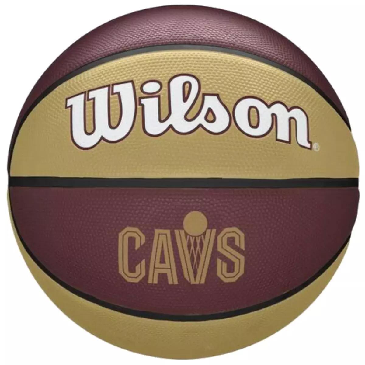 Piłka do koszykówki Wilson NBA Team Tribute Cleveland Cavaliers brown rozmiar 7